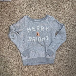 American Eagle Crew Neck with Gold Detail